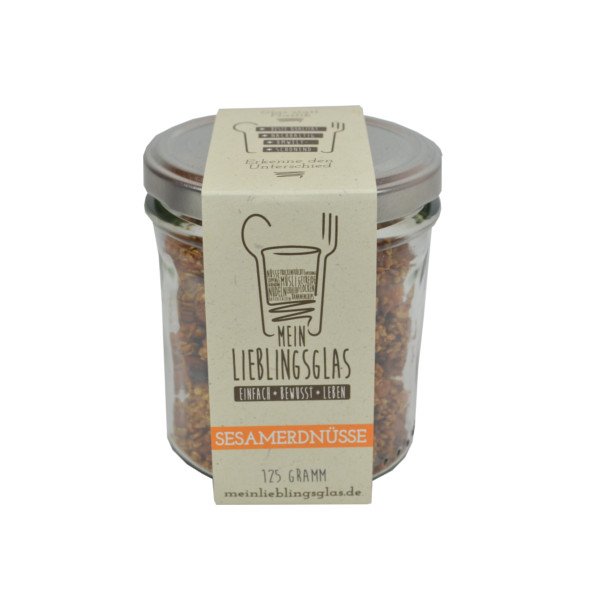 Sesamerdn&uuml;sse (125g) (Meinlieblingsglas)