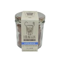 Apfelringe in Vollmilchschokolade (110g) (MeinLieblingsglas)