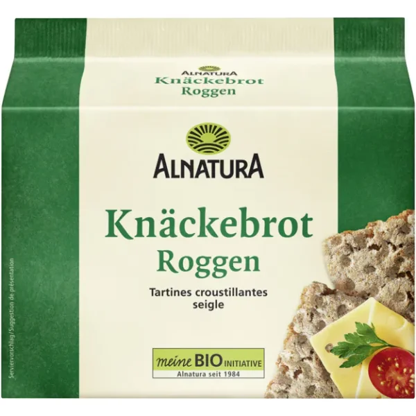 Alnatura Bio Kn&auml;ckebrot - Roggen (250g)