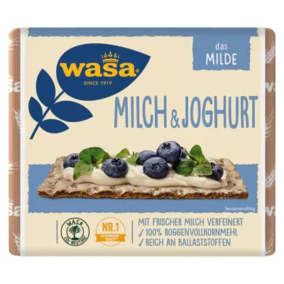 Wasa Kn&auml;ckebrot - Milch &amp; Joghurt (230g)