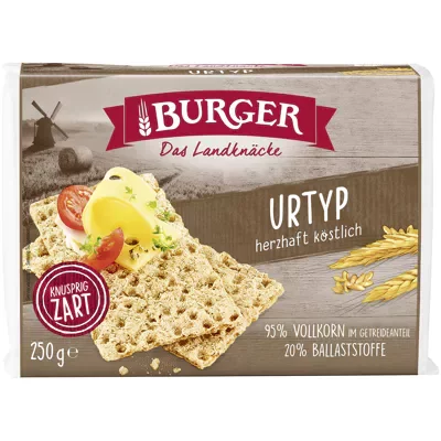 Burger Kn&auml;ckebrot - Urtyp (250g)