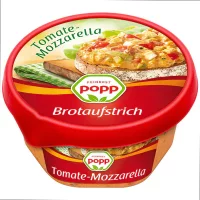Popp Brotaufstrich - Tomate-Mozzarella (150g)