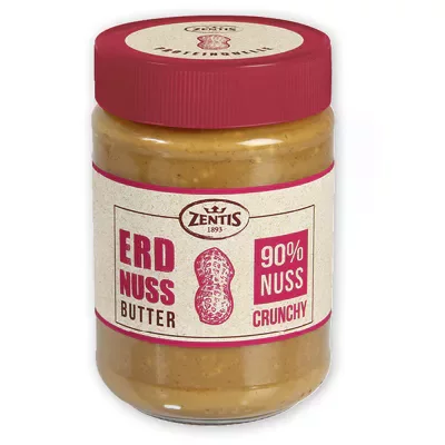 Zentis Erdnussbutter - crunchy (350g)