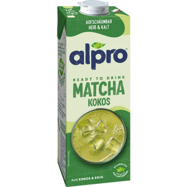 Alpro Sojadrink Matcha Kokos (1l)