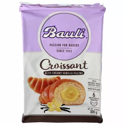 Croissant mit Vanillecremef&uuml;llung (6Stk.)