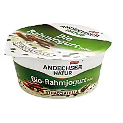 Andechser Natur Bio Rahmjoghurt - Stracciatella (150g)
