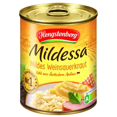 Mildessa Sauerkraut (850ml)