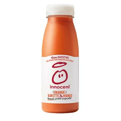 Smoothie - Orange, Karotte &amp; Mango (250ml)