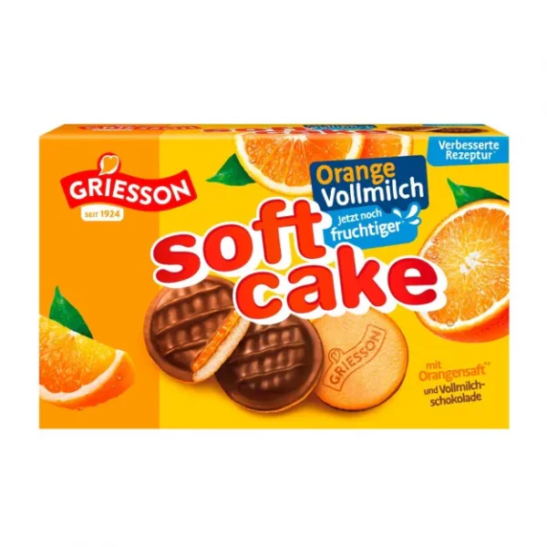 Griesson Soft Cake - Orange (300g)