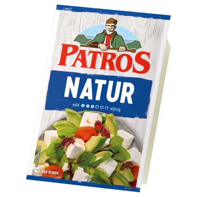 Patros Feta Natur 52% (180g)