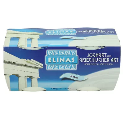 Elinas Joghurt nach griechischer Art - Natur (4x150g)
