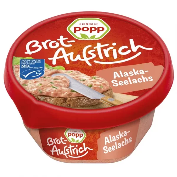 Popp Brotaufstrich - Alaska-Seelachs (150g)
