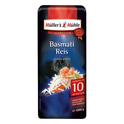 M&uuml;llers M&uuml;hle Basmatireis (1kg)