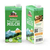 Berchtesgadener Land haltbare Bergbauern Milch 3,5% (1l)