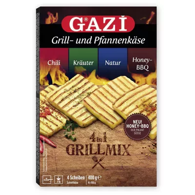 Gazi Grillk&auml;se 4er Mix 45% - (4x100g)