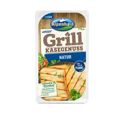 Alpenhain Grillk&auml;se Natur (2x75g)