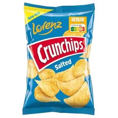 Lorenz Crunchips Salted (150g)