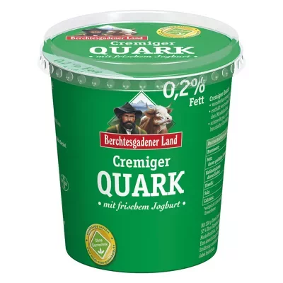 Berchtesgadener Land Cremiger Quark mit Joghurt (350g)
