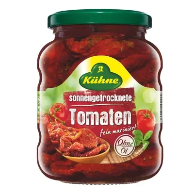 K&uuml;hne Getrocknete Tomaten fein mariniert (340g)