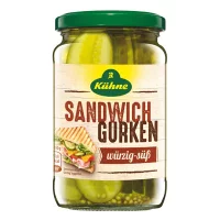 Kühne Sandwich Gurken (370ml)