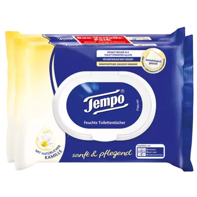 Feuchtt&uuml;cher Sanft &amp; Pflegend Nachf&uuml;llerpack (2x42Stk.)
