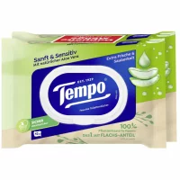 Tempo Feuchttücher Sanft & Sensitive...
