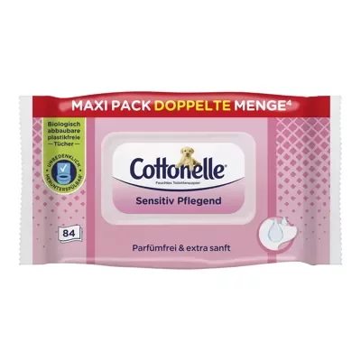 Cottonelle Feuchtt&uuml;cher Sensitive Pflegend (84Stk.)