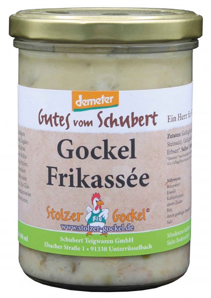 Demeter Gockel-Frikass&eacute;e - Bruderhahn (400ml)