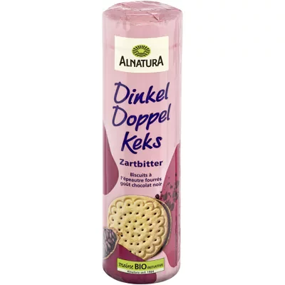 Alnatura Bio Dinkel Doppelkeks - Zartbitter (330g)