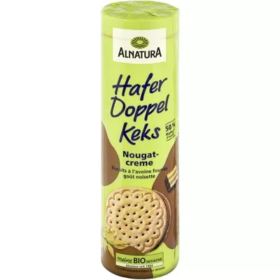 Alnatura Bio Hafer Doppelkeks - Nougat (330g)