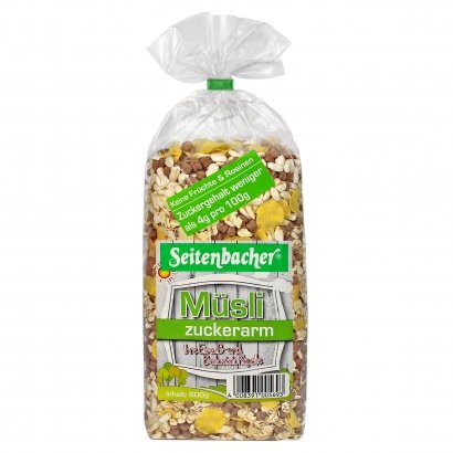 Seitenbacher M&uuml;sli - zuckerarm (600g)