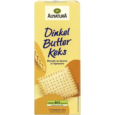 Alnatura Bio Dinkel Butterkeks (150g)