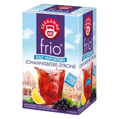 Teekanne Johannisbeere-Zitrone - zum kalt aufgie&szlig;en (18 Beutel)