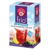 Teekanne Johannisbeere-Zitrone - zum kalt aufgießen...