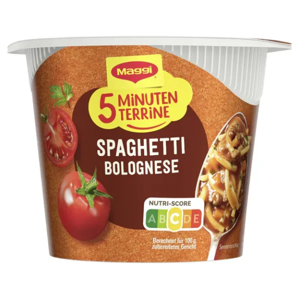 Maggi 5 Minuten Terrine - Spaghetti Bolognese (60g)