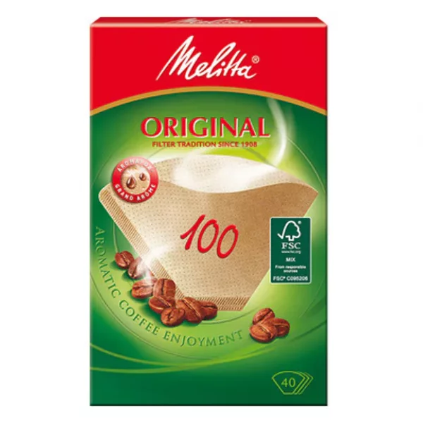 Melitta Filtert&uuml;ten - Gr&ouml;&szlig;e 100 (40Stk.)