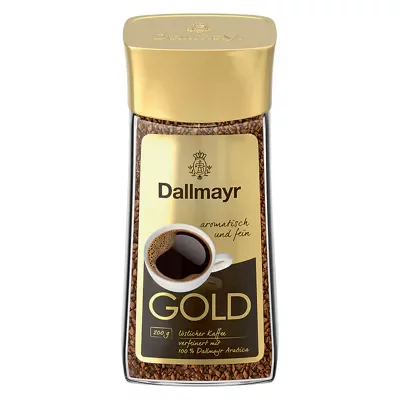 Dallmayr Instantkaffee Gold - l&ouml;slicher Bohnenkaffee (200g)