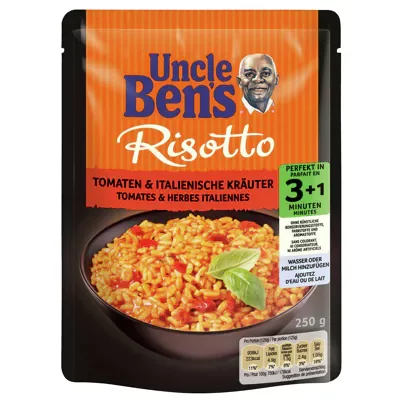 Uncle Bens Expressreis - Tomate-Kr&auml;uter Risotto (250g)