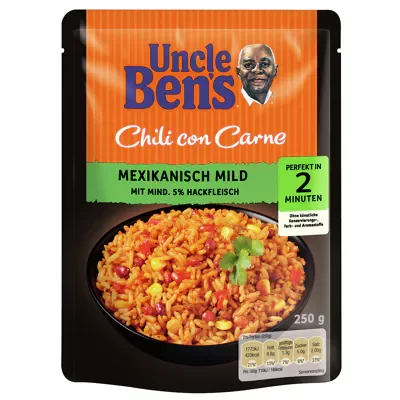 Uncle Bens Expressreis - Chili con Carne (250g)