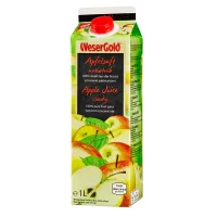 WeserGold Apfelsaft - naturtrüb (1l)