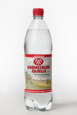 Abenstaler Mineralwasser spritzig (1l)