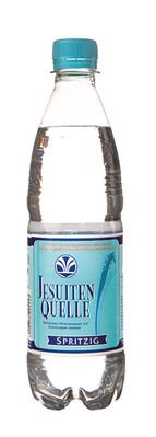 Jesuitenquelle Mineralwasser spritzig PET (0,5l)