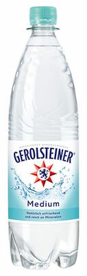 Gerolsteiner Mineralwasser medium 1l (PET)