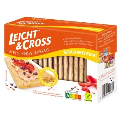 Leicht &amp; Cross Knsuperbrot - Weizen (125g)