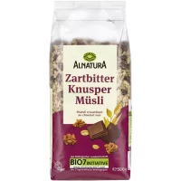 Bio Zartbitter Knusper Müsli (500g)