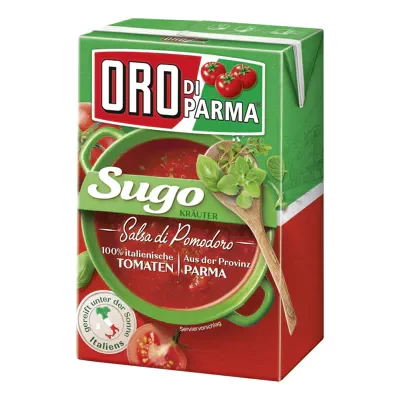 Oro di Parma Tomatensauce - Kr&auml;uter (400g)