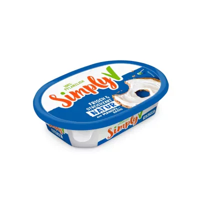 SimplyV Aufstrich natur vegan (150g) - Frischk&auml;sealternative