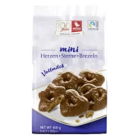 Mini Herzen Sterne Brezeln Lebkuchen - Vollmilch (400g)