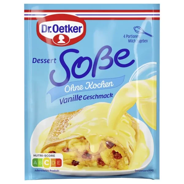 Dr. Oetker Dessertso&szlig;e Vanille ohne Kochen (39g)