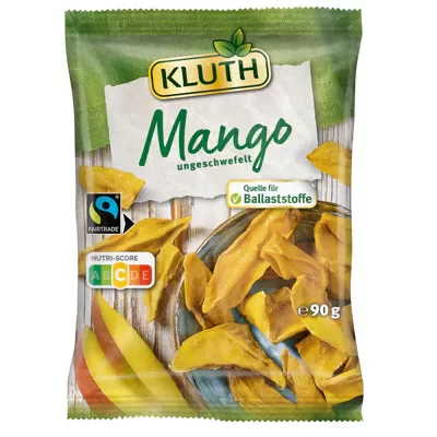 Kluth Mango St&uuml;cke - ungeschwefelt (90g)